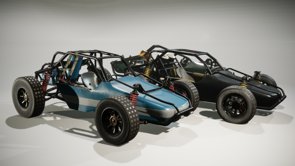 越野车卡丁车3D模型UE格式设计素材Buggy Vehicles Pack , 第10张