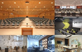 3D Max 20款会议室办公室礼堂3D场景模型材质素材 Evermotion – Archinteriors Vol.53