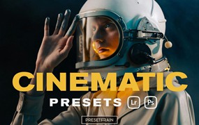 时尚自然光人像电影摄影照片调色Lightroom&LUTs预设 Cinematic Lightroom Presets and LUTs