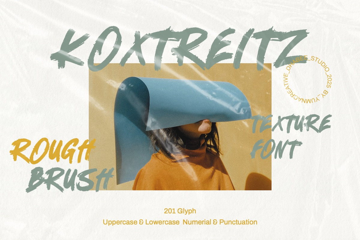 现代优雅杂志海报徽标设计手写英文字体安装包 Koxtreitz – Brush Handwritten Font , 第1张