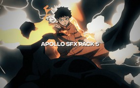 70+组动漫漫剪剪辑SFX音效素材包 Apollo SFX 5 Pack