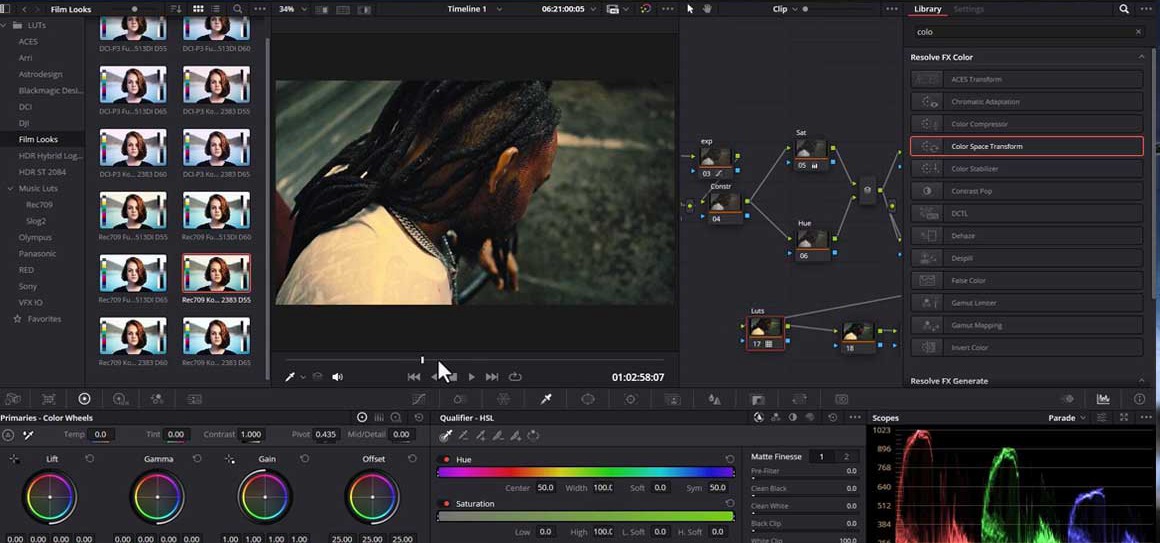 大师课程：达芬奇短片视觉风格调色的艺术与技术 Learn How to Color Grade for Short Films , 第2张