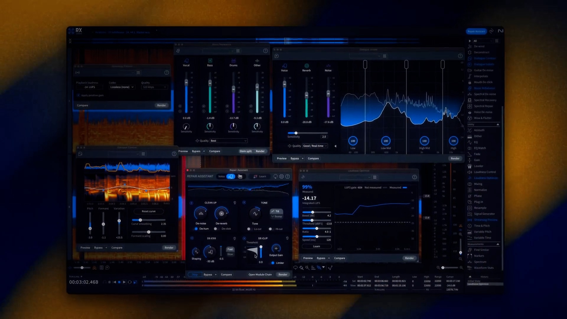 iZotope RX 11.2.0 Audio Editor Advanced 达芬奇/FCPX/AU/PR专业音频修复编辑软件/插件 Win + Mac , 第3张