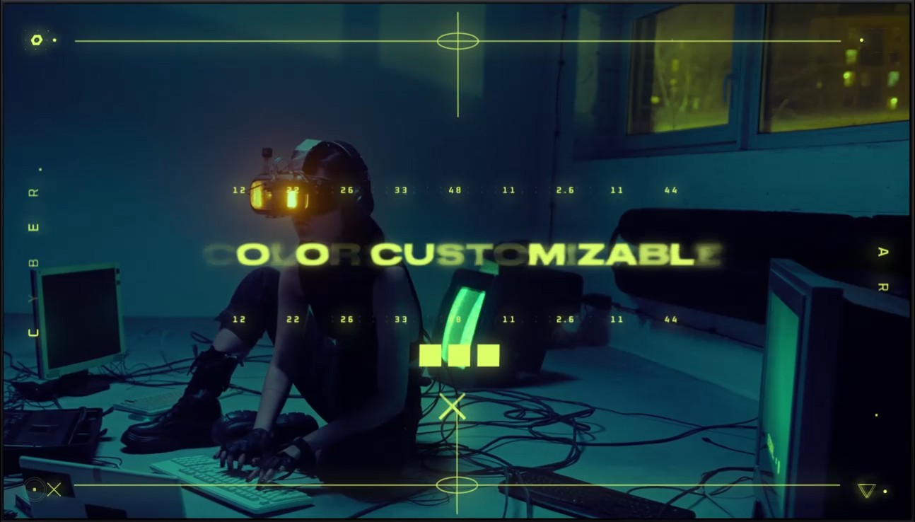 Pixflow 135个赛博科技科幻3D全息图未来派HUD视频素材 REDUX Sci-Fi HUD Templates 影视音频 sucaiwan.com