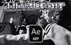 嘻哈说唱风格短片剪辑AE项目工程文件 Lil Uzi Edit