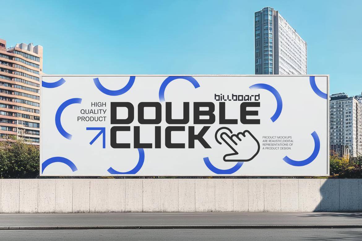 逼真城市街边大型广告牌品牌海报设计展示效果图PSD样机模板 City Billboard PSD Mockup , 第5张