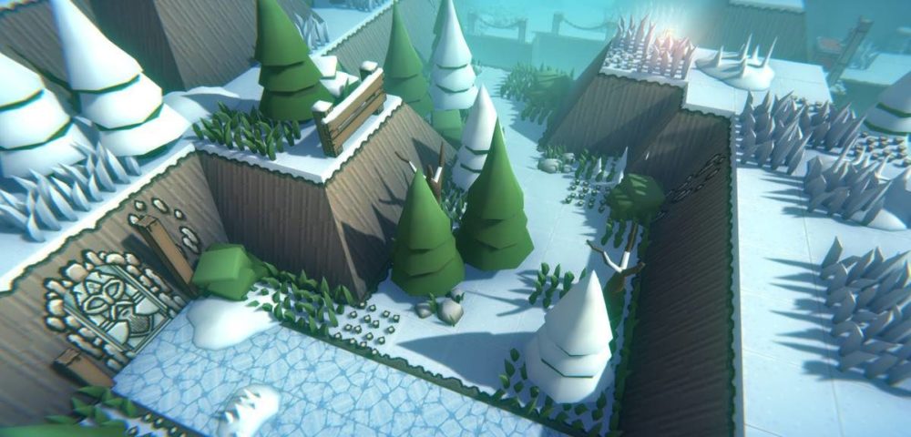 Retro Dungeons – The Mountain UE复古冬季雪景地下城游戏3D场景关卡模型 , 第4张