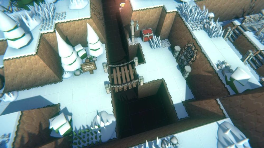 Retro Dungeons – The Mountain UE复古冬季雪景地下城游戏3D场景关卡模型 , 第8张