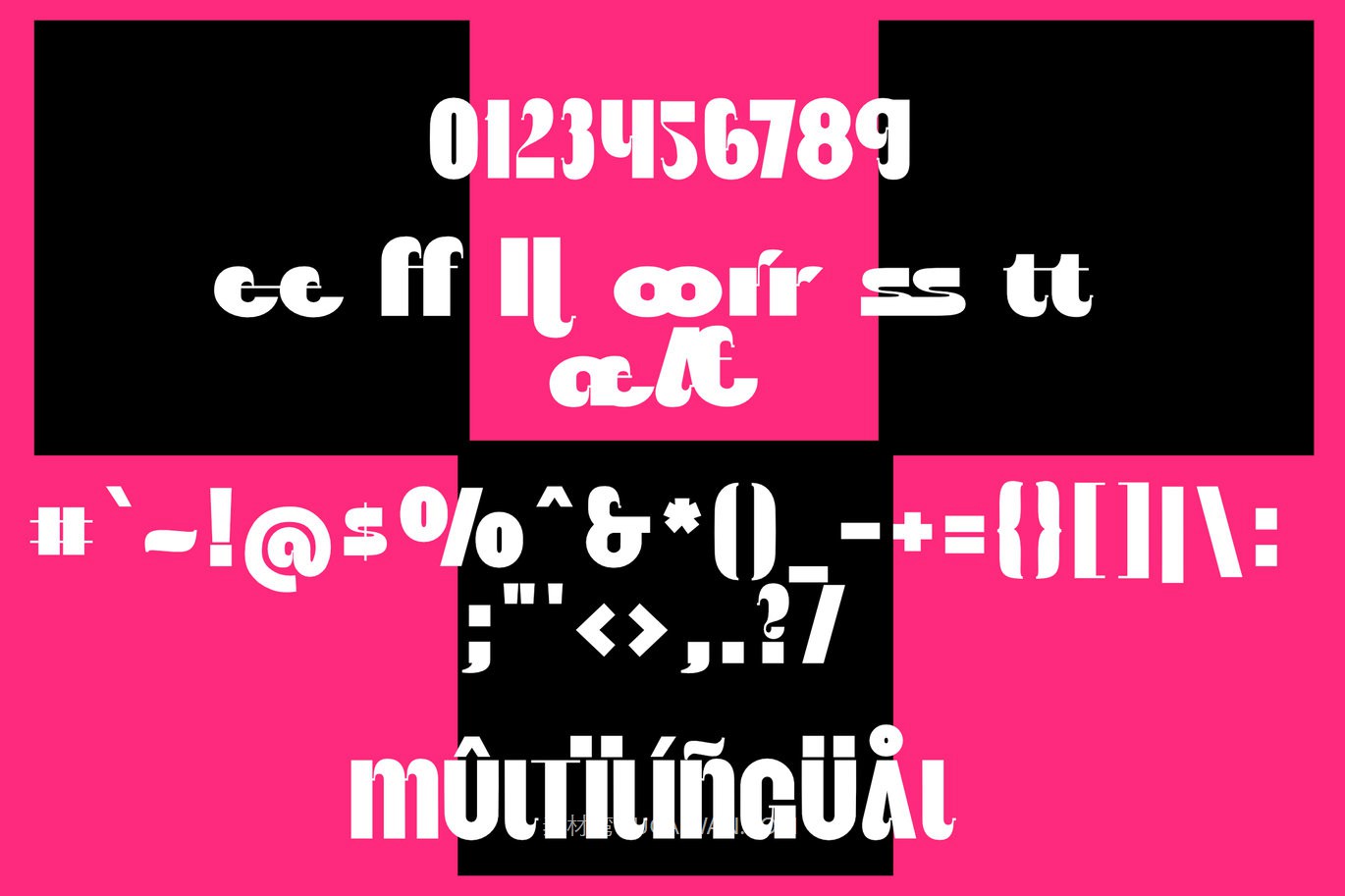 现代时尚品牌海报徽标设计无衬线英文字体安装包 Feelyu – Unique Display and Bold Typeface , 第6张