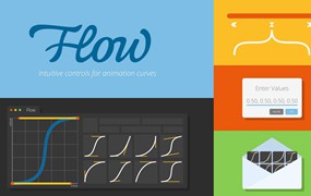 AE插件：关键帧缓入缓出曲线调节 Flow 1.5.2 Win/Mac+使用教程