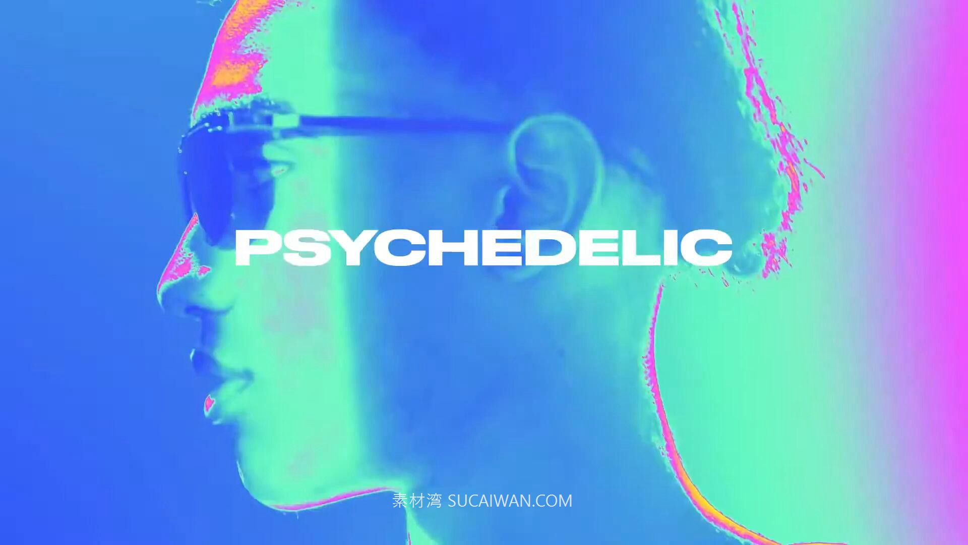 34组迷幻嘻哈风热像仪热成像视频颜色分级调色LUT预设包 Pixflow – CL-Acid Coloring LUTs , sucaiwan.com